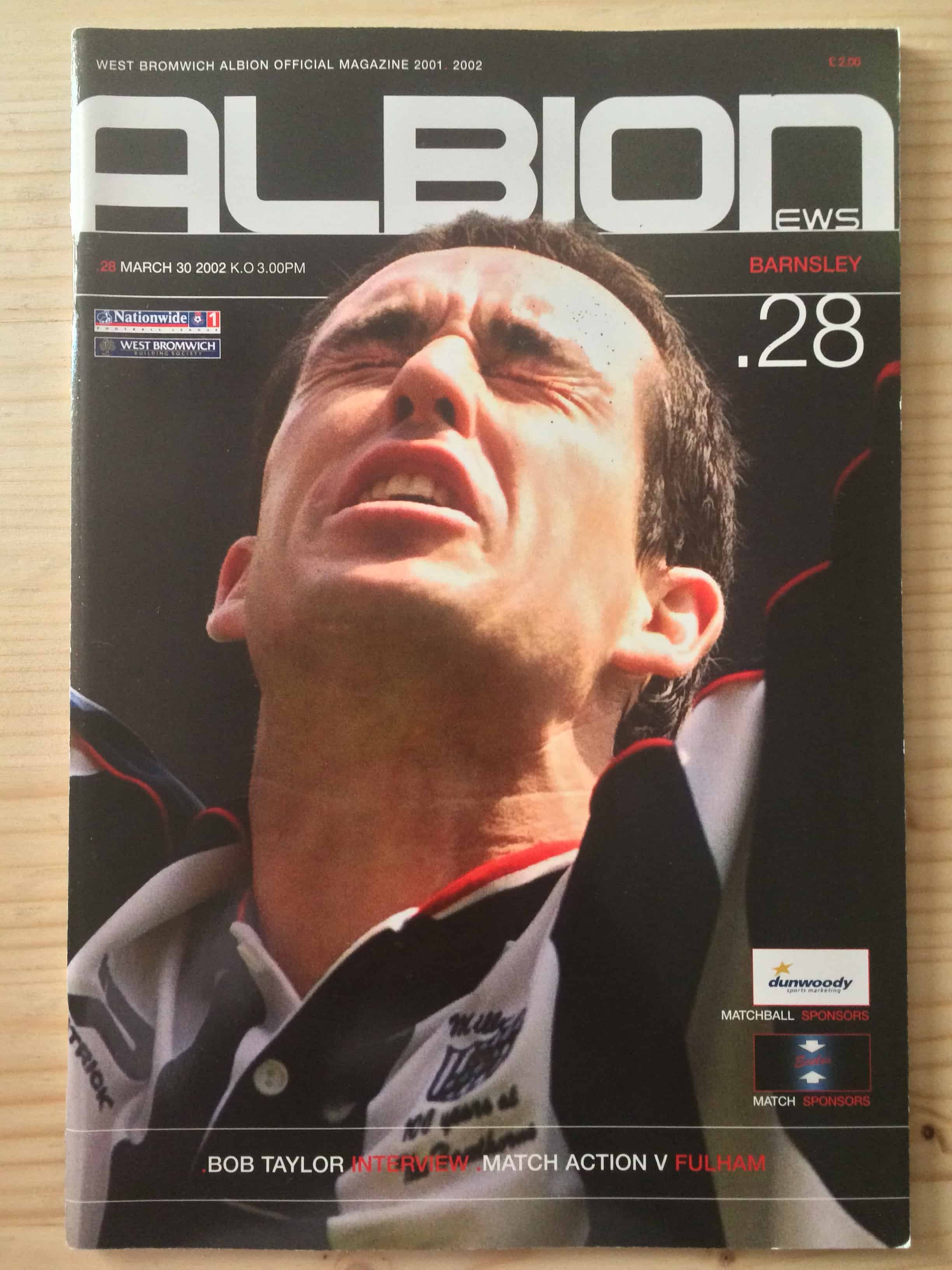 West Bromwich Albion FC  v Barnsley FC